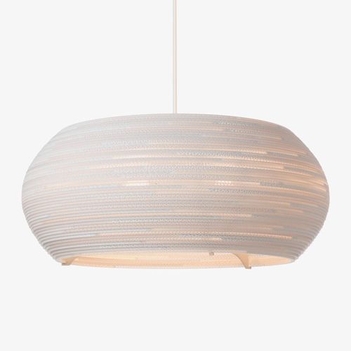 Suspension Ohio White 82 Cm