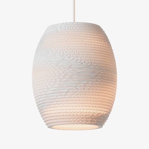 Suspension Oliv Pendant Blanc
