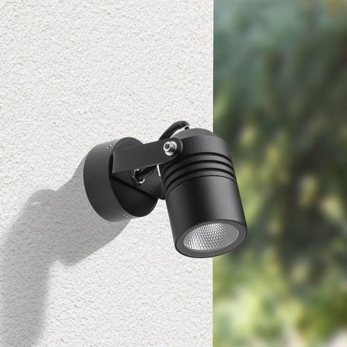 Spot Mural DExtérieur Led 5019, Noir, Ip65