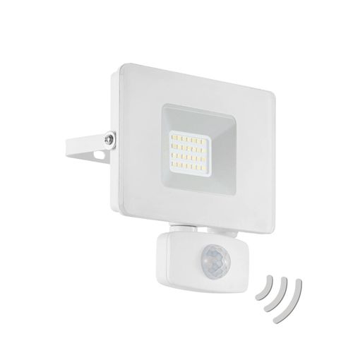 Spot D'extérieur Led Faedo 3 Capteur, Blanc, 20 W