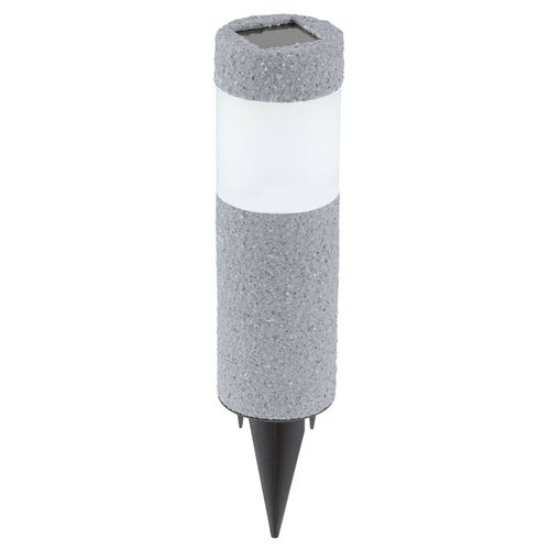 Lampe À Piquet Led Solaire Mino, Gris