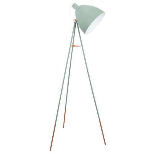 Lampadaire Dundee Au Look Rétro En Vert Menthe