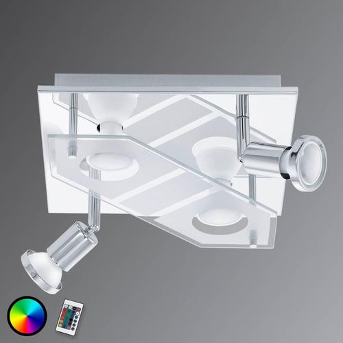 Plafonnier Led Rgbw Carré Cabo-C