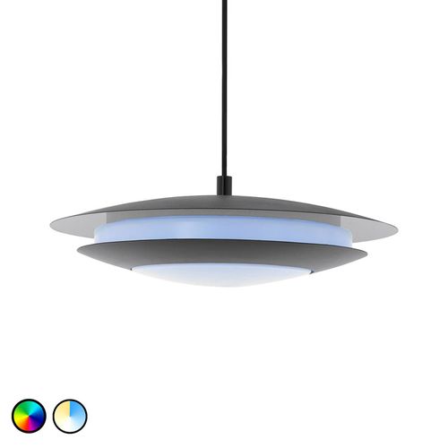 Eglo Connect Moneva-C Suspension Led Noire Ø40,5