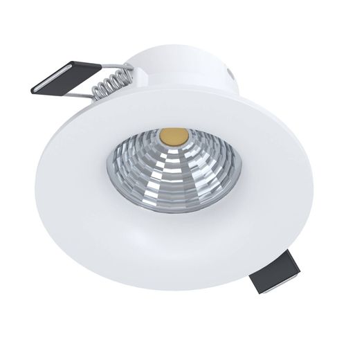 Spot Encastré Led Saliceto Rond Fixe 2 700 K Blanc