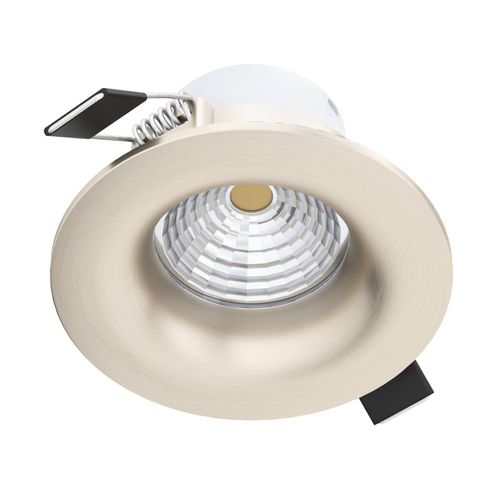 Spot Encastré Led Saliceto Rond Fixe 2 700k Nickel