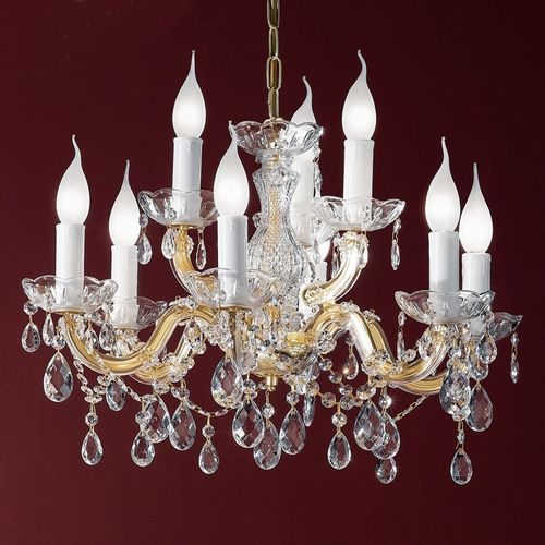 Lustre Dolores Avec Pendentif À 9 Lampes
