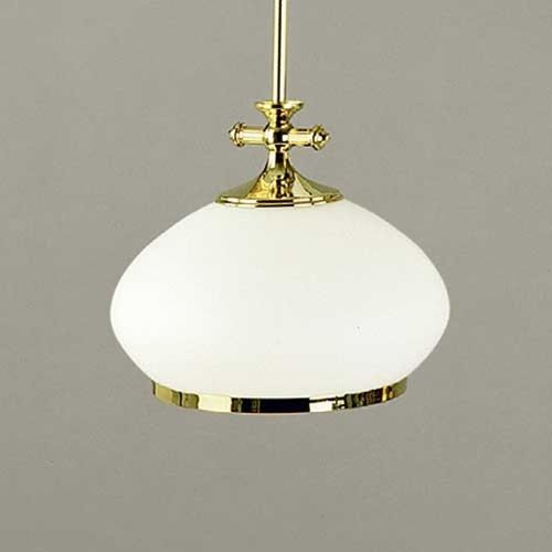 Empira - Petite Suspension En Verre Opale, Ø 24 Cm