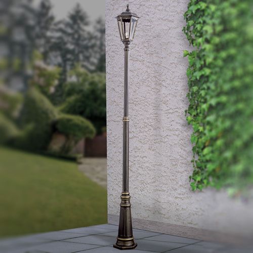 Lampadaire Fabio Brun À 1 Lampe 211 Cm