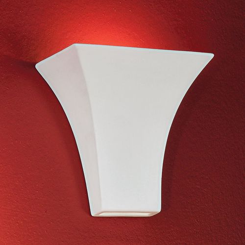 Applique Angulaire Antonie, Céramique Blanc