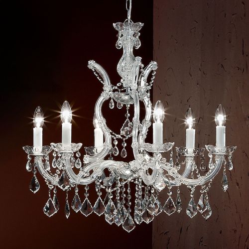 Excellent Lustre Liliana À 6 Lampes