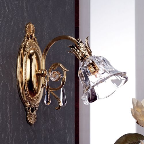 Charmante Applique Kaisa, Plaquée Or 24 Carats