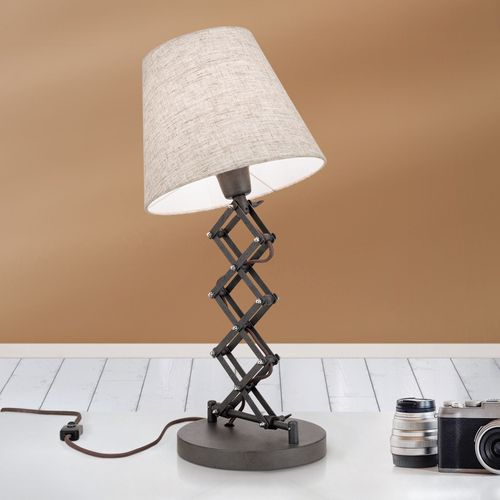 Lampe À Poser Factory Au Look Industriel