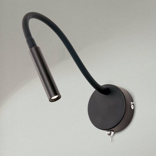 Applique Murale Led Flexible Colin, Noire