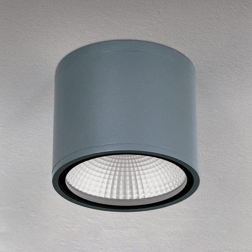 Spot Plafond Led Sputnik Ip65 Ø 14,5 Cm Anthracite