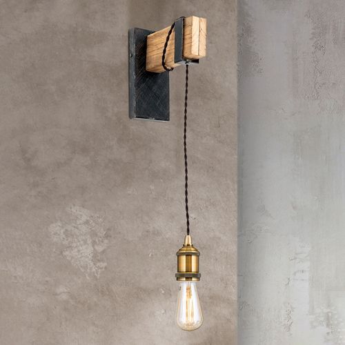 Applique Cellar En Bois À 1 Lampe