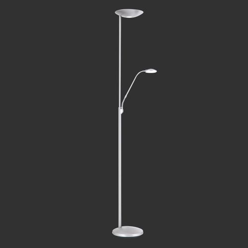 Lampadaire Indirect Led Cobra Nickel Mat Liseuse