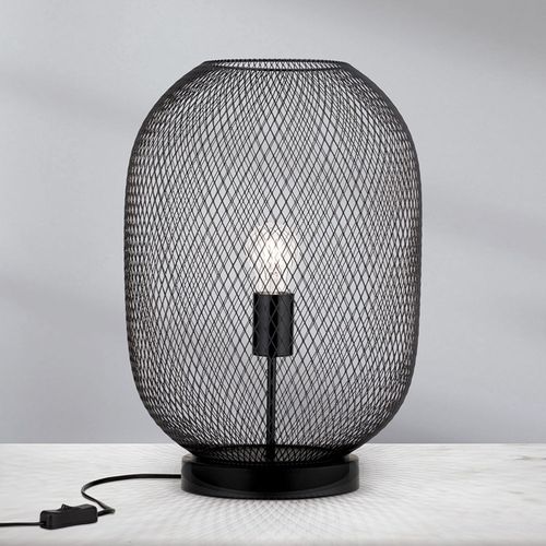 Lampe À Poser Georgina Avec Abat-Jour Cage