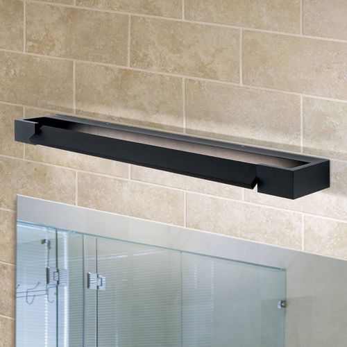 Applique Miroir Led Marilyn Noire, Largeur 60 Cm
