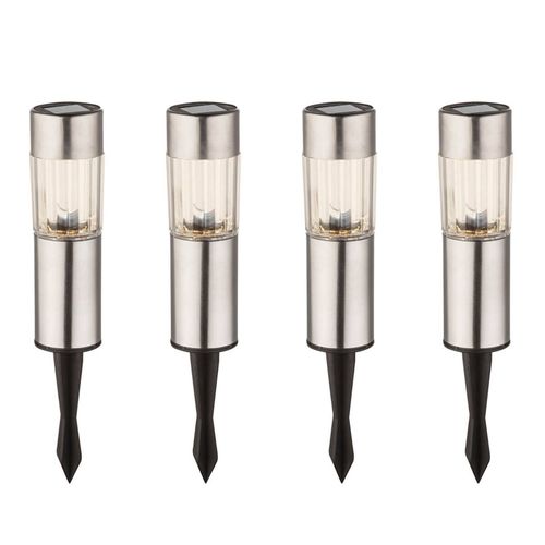 Jeu De 4, Lampe Solaire Led Décorative Aro, Piquet