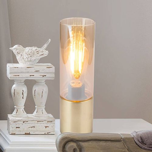 Lampe À Poser Décorative Annika En Laiton