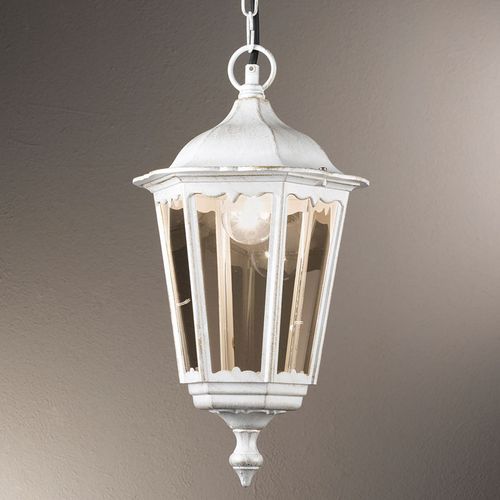 Suspension Puchberg Pour L'extérieur Blanche-Dorée