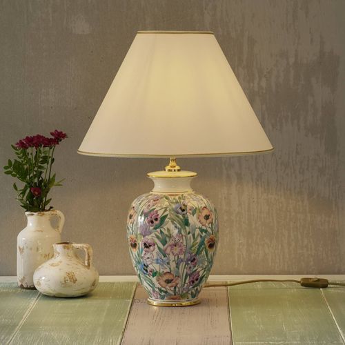 Kolarz Giardino Panse - Lampe À Poser Florale 40cm