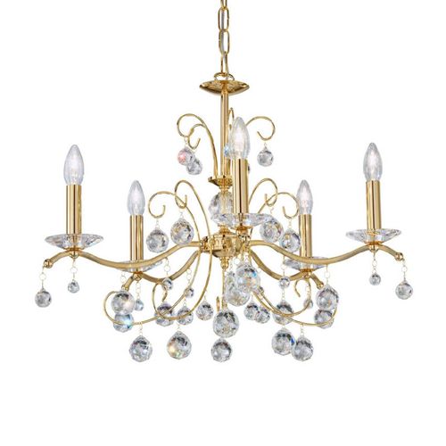 Kolarz Carmen Ii Lustre Ø 65 Cm Doré-Cristal