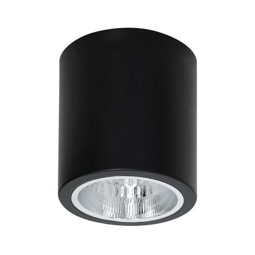 Spot Pour Plafond Downlight Round Noir, Ø 13,3 Cm