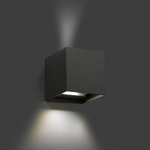 Applique D'extérieur Led Olan, Gris Foncé