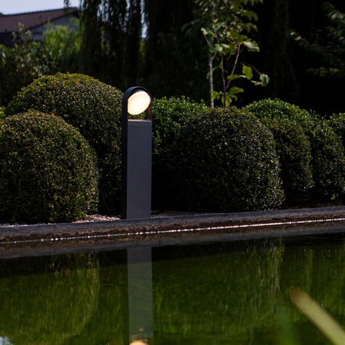 Borne Lumineuse Led Fele Anthracite, Pivotante