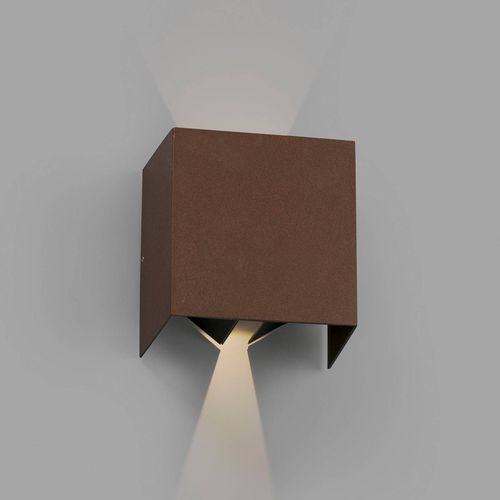 Applique D'extérieur Led Olan, Brun Rouille