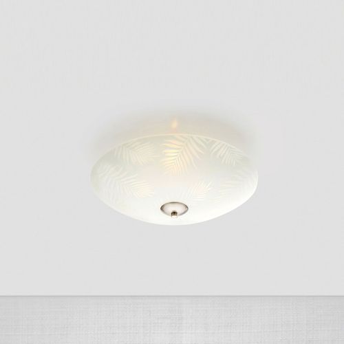 Plafonnier Blad En Verre, Ø 35 Cm