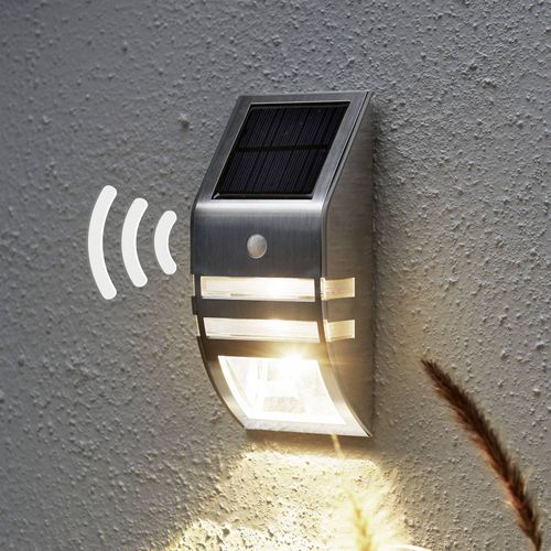 Applique Solaire Led Wally, Détecteur De Mouvement