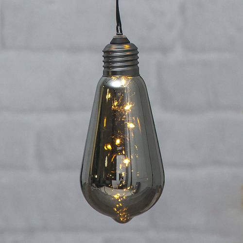 Lampe Déco Led Glow Vintage Avec Minuteur, Fumée