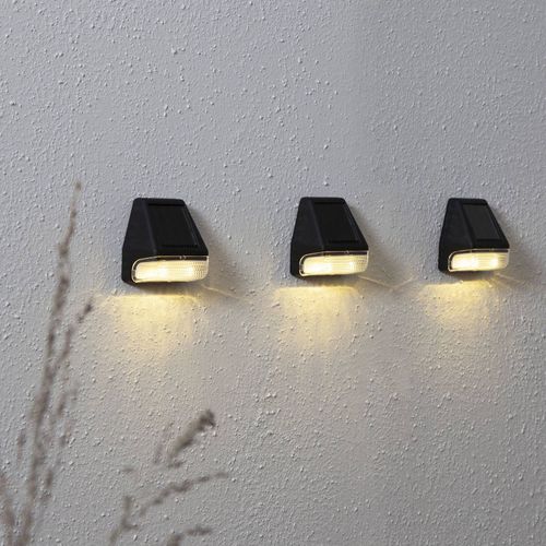 Applique Solaire Led Wally Mini En Lot De 3