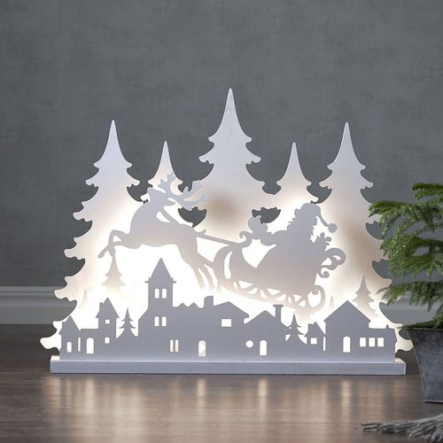 Lampe Déco Led Grandi Père Noël, Longueur 80 Cm