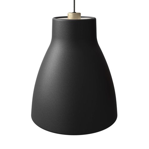 Suspension Gong, Ø 32 Cm, Noire