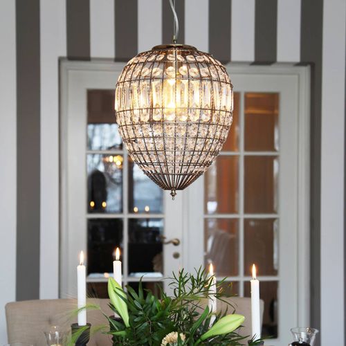 By Rydéns Amadeus Suspension, Antique, Décor Verre