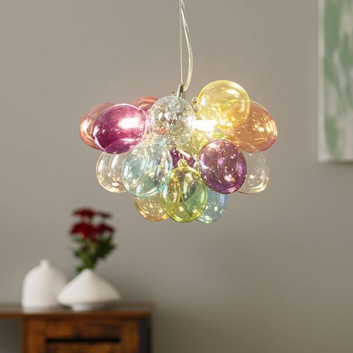 By Rydéns Gross Suspension Verre Multicolore 30 Cm