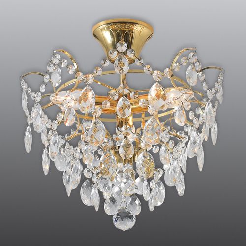Plafonnier Rosendal Ø 36 Cm Doré