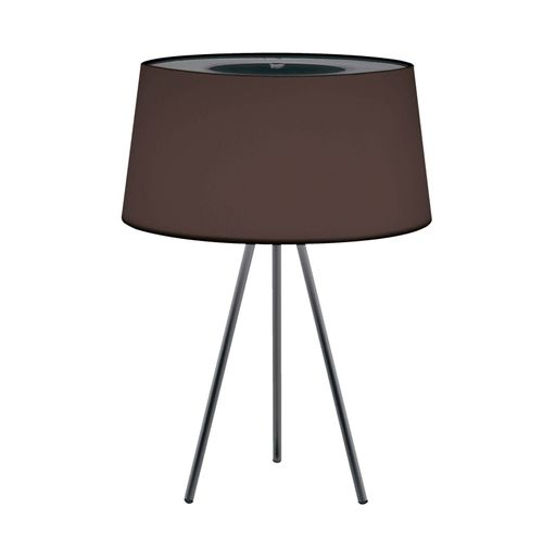 Kundalini Tripod Lampe À Poser Moka/Support Gris
