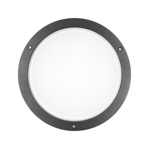 Applique Led Bliz Round 30 30 W 3 000 K Anthracite
