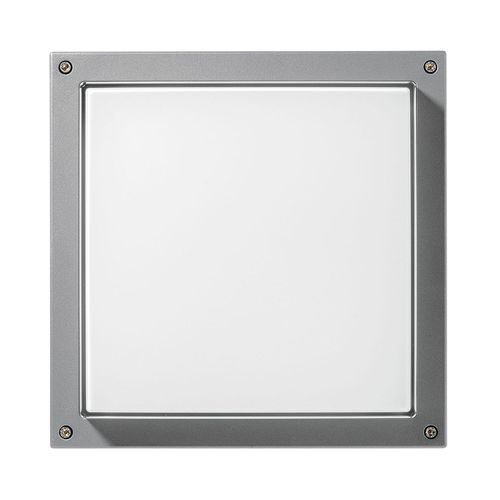 Applique Bliz Square 40, 3 000 K Grise Dimmable