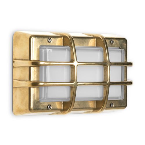 Applique D'ext. Led Bliz Marine, 3 000 K, Laiton