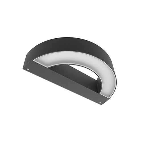 Applique D'ext. Mask+ M, Bas, 3 000 K, Anthracite