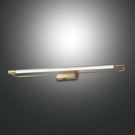 Applique Led Rapallo, Laiton, Ip44, 60 Cm