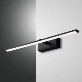 Applique Led Nala, Noire, Largeur 50 Cm