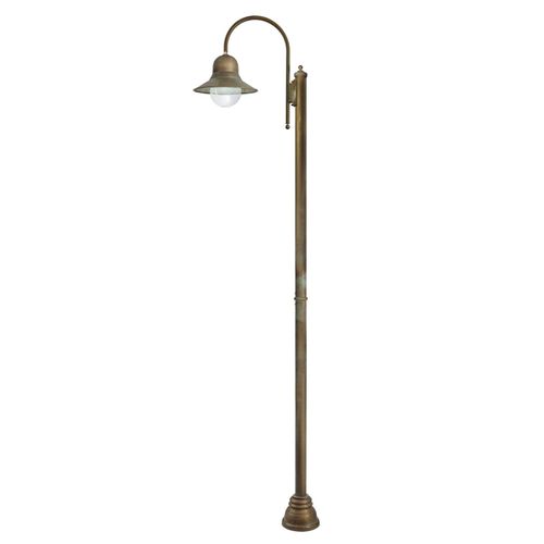 Lampadaire De 270 Cm Felizia En Laiton Antique
