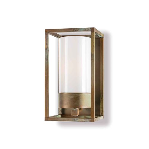 Applique D'ext. Cubic³ 3365 Laiton Ancien/Opale